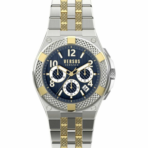 Versace Men\'s Two Tone 46mm Estate Watch